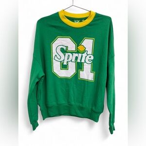 Sprite green crewneck sweatshirt